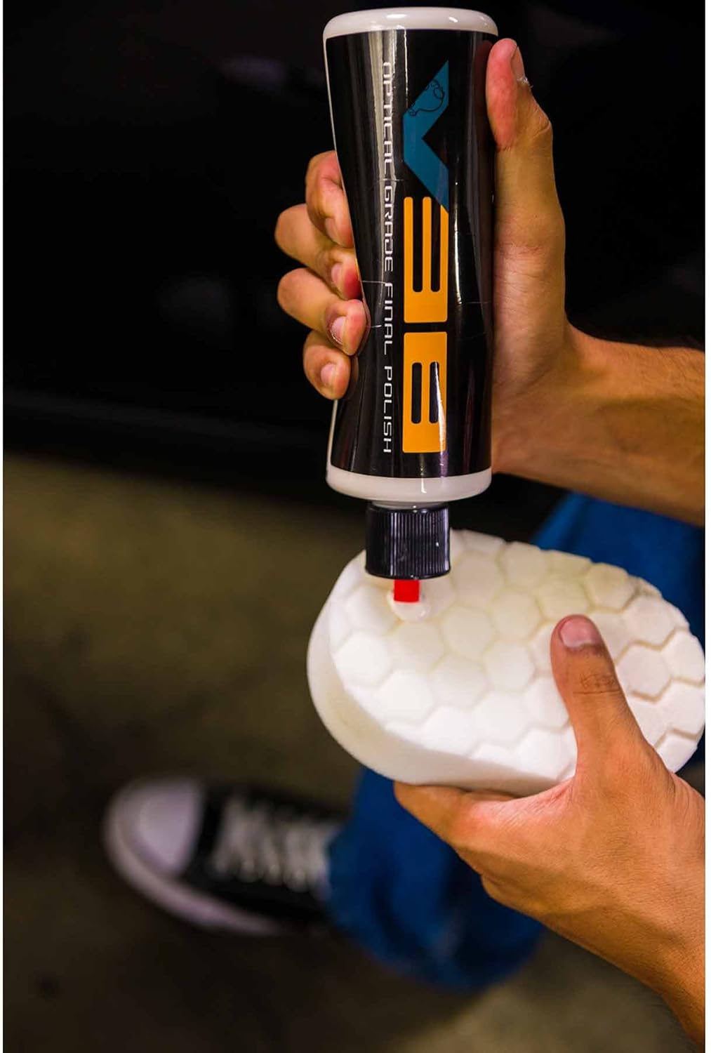 Chemical Guys Hex-Logic Hand Applicator Pad Kit, 3 Pads image number 1