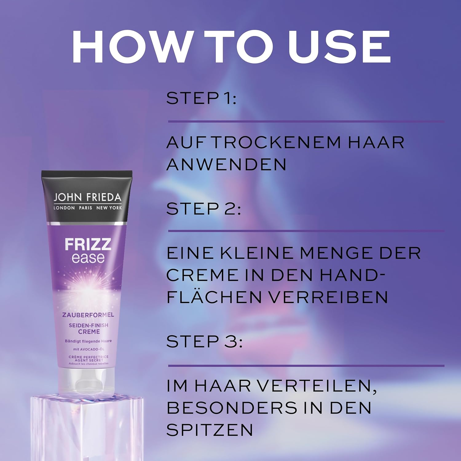 John Frieda Frizz Ease Magic Formula Finishing Creme image number 1