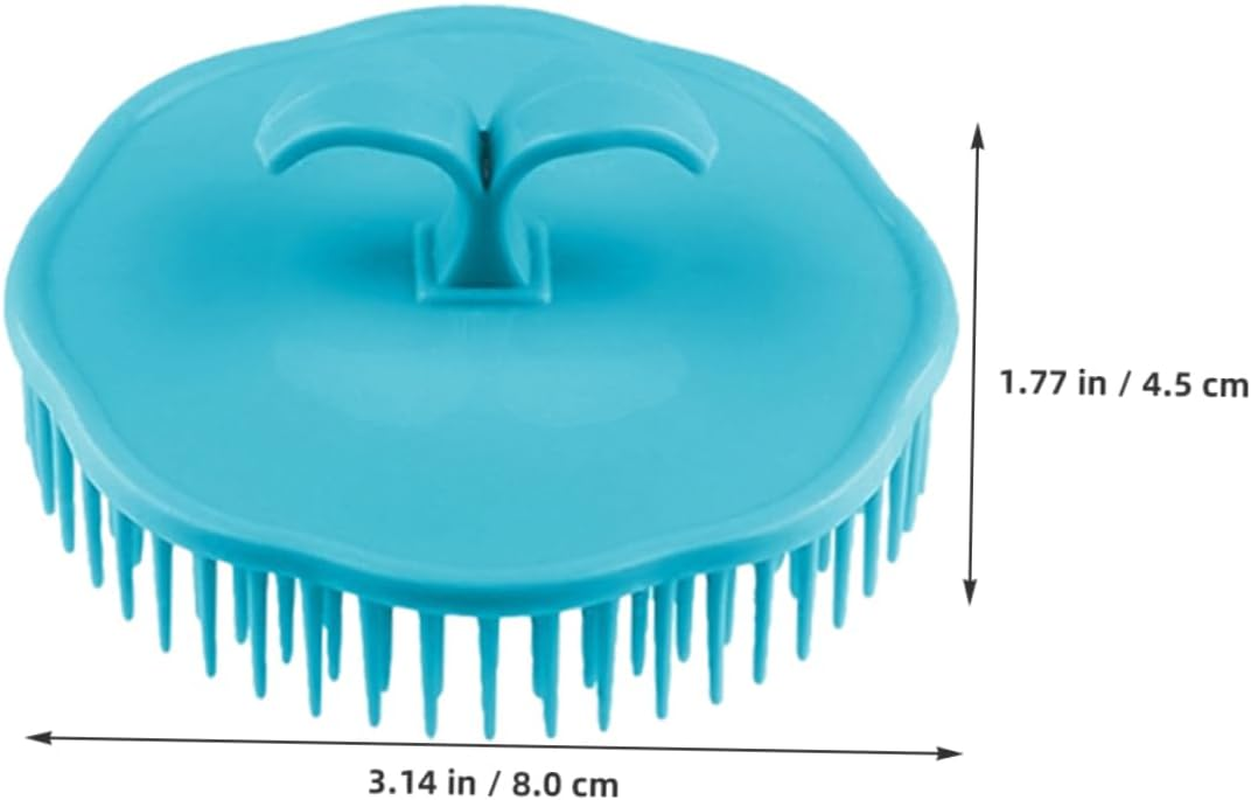 Healvian 5Pcs Pp Tpr Material Scalp Massage Brush Detangling Hair Brush Combs Hairdressing Tool Random Color image number 1