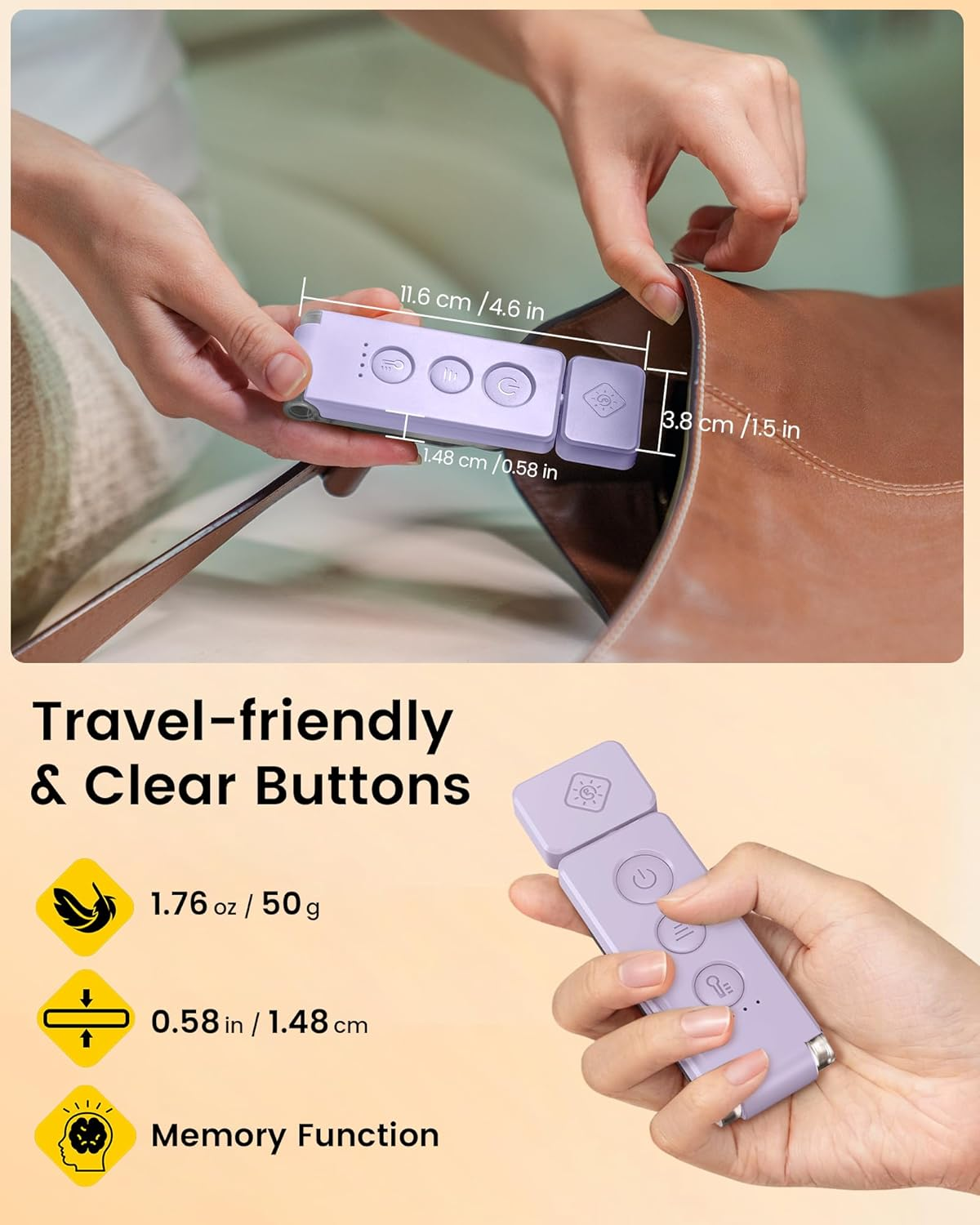 Glocusent 12 LED Rechargeable Book Light, Clip-On Reading Lamp with 5 Colors & 5 Brightness Levels, up to 100Hrs Runtime, Eye-Caring Reading Lights for Books in Bed, Perfect for Book Lovers, Kids - Blue image number 5