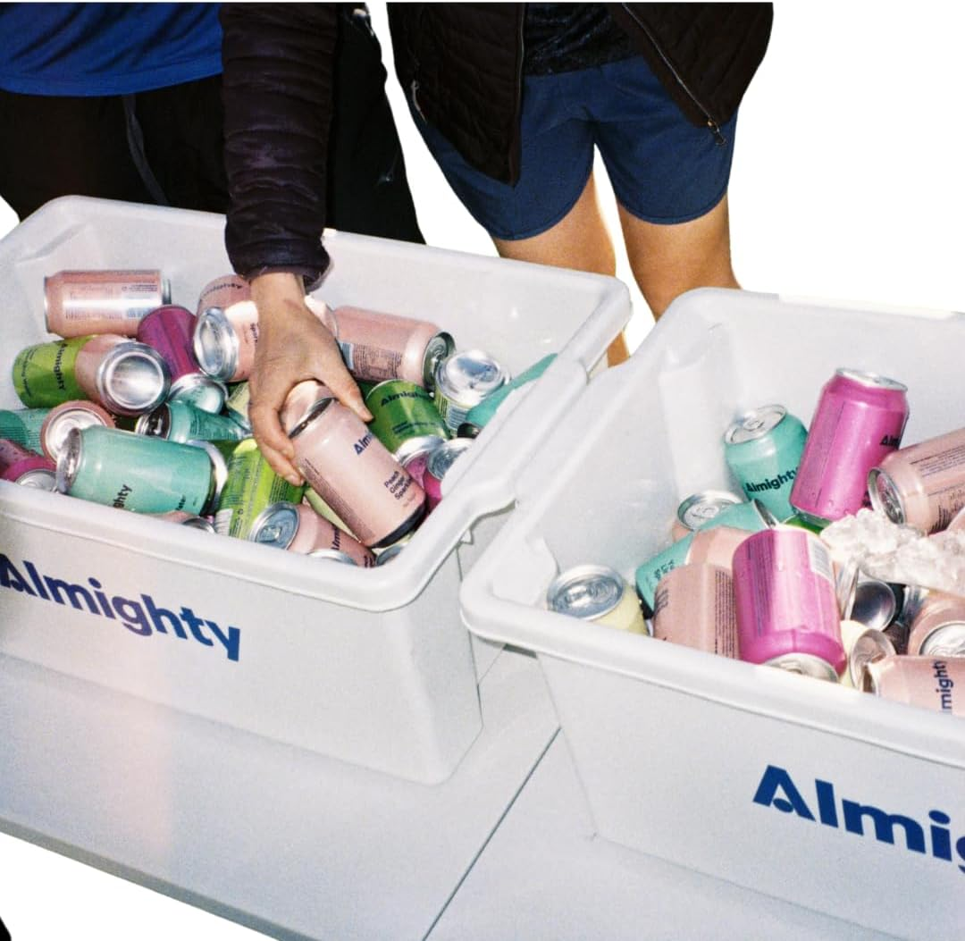 Almighty Party Mix Sparkling Water 330Ml - 24 Pack, X4 Blood Orange, X4 Passionfruit, X4 Yuzu Lime, X4 Peach & Ginger, X4 Pear, and X4 Blackberry & Raspberry! Sugar Free, Low Calorie, Vegan - Natural Flavour image number 6