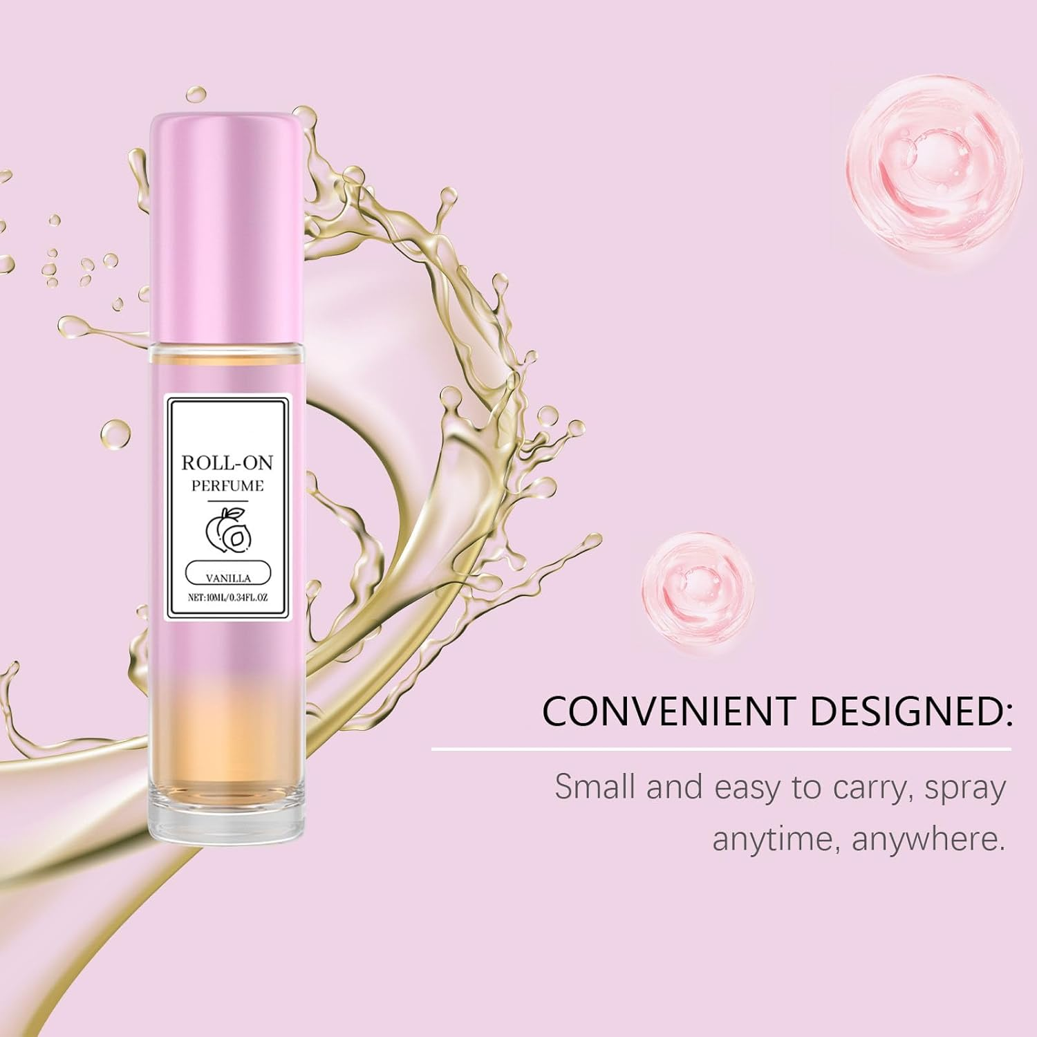 Perfume for Women, Long Lasting Freshen Women'S Perfume, Increase Attractiveness for Women, Convenient to Carry, Suitable for All Skin Types (VANILLA) - Jasmine*1 image number 7