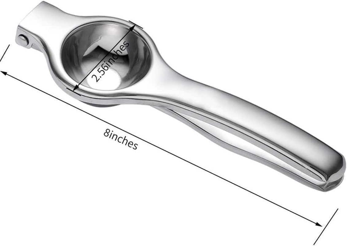 Lemon Squeezer - Stainless Steel Lime Juicers Anti-Rust and Durable, Easy to Extract All Lemon/Citrus Juice, Suitable for Home, Bar, Etc image number 1