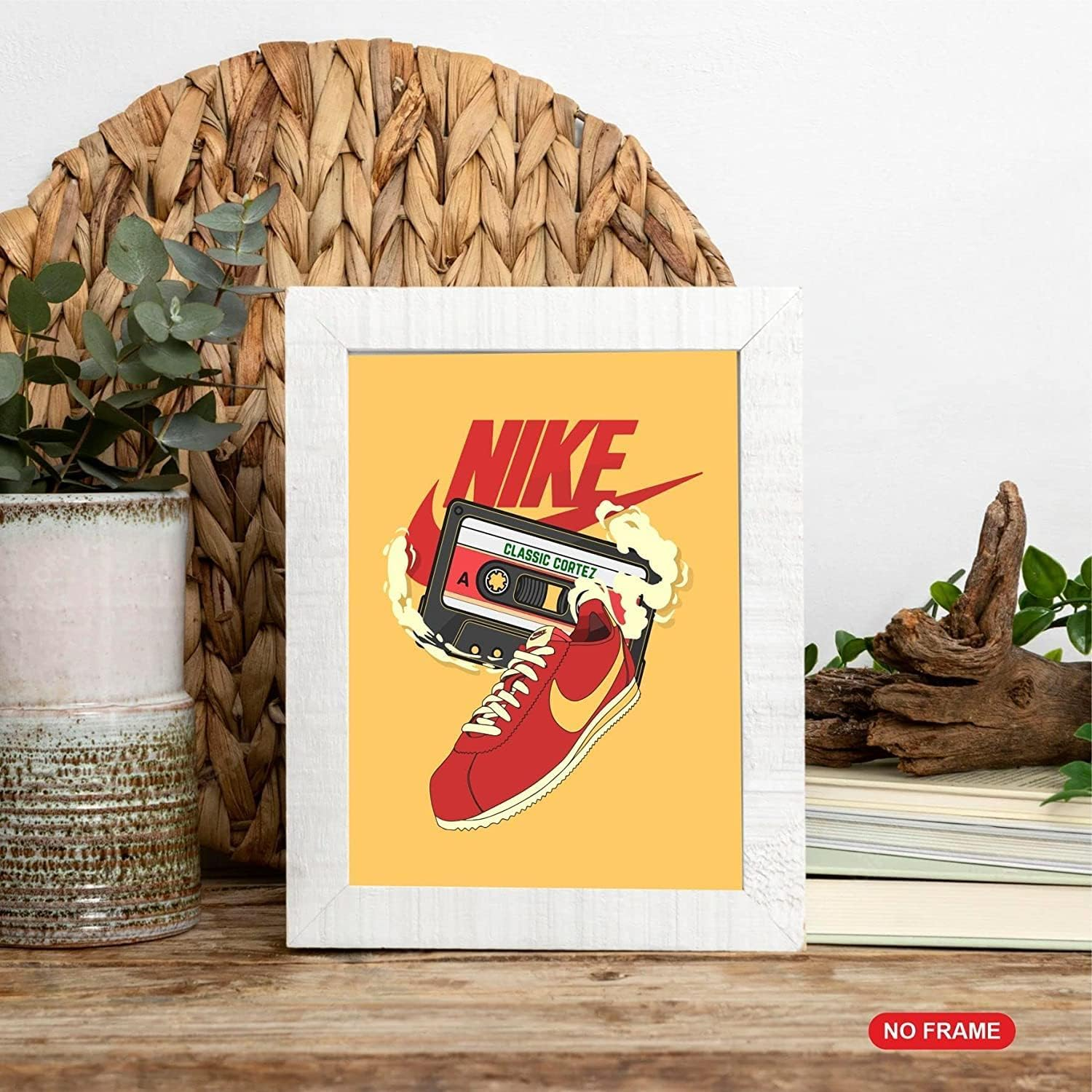 SYCART&reg; - Hypebeast Sneaker Poster, Set of 6 UNFRAMED 8X10 Inches, Air Jordan Wall Art, Air Jordan Shoes Wall Decor, Hypebeast Sneaker Poster for Room, Micheal J Shoe Prints , AJ Room Decor, AJ