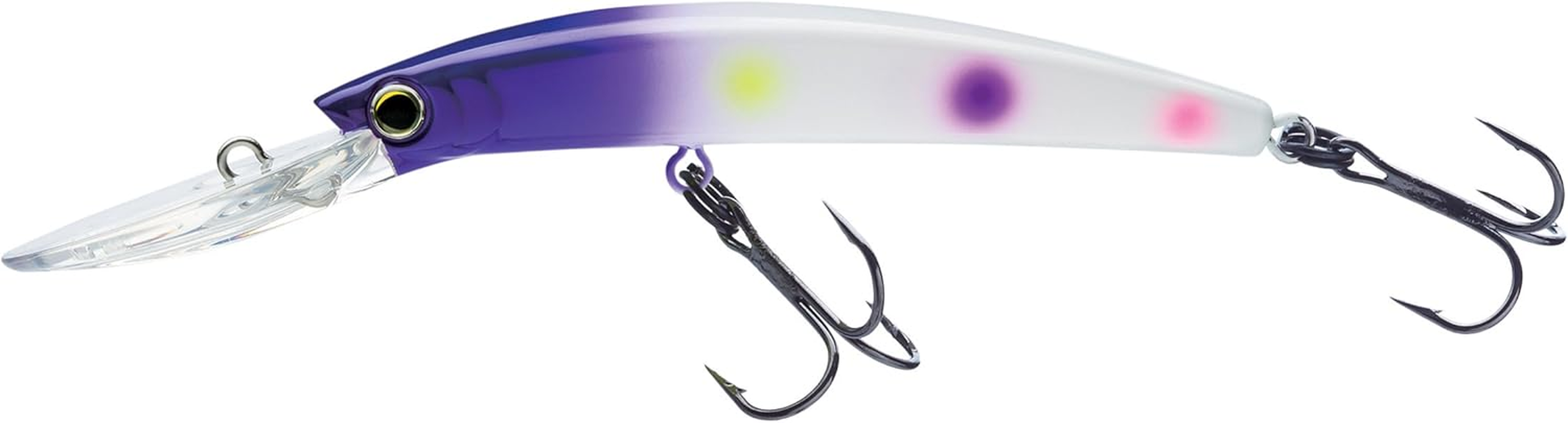 Yo-Zuri Crystal Minnow Floating Deep Diver Walleye Extra Deep Diving Crankbait image number 5