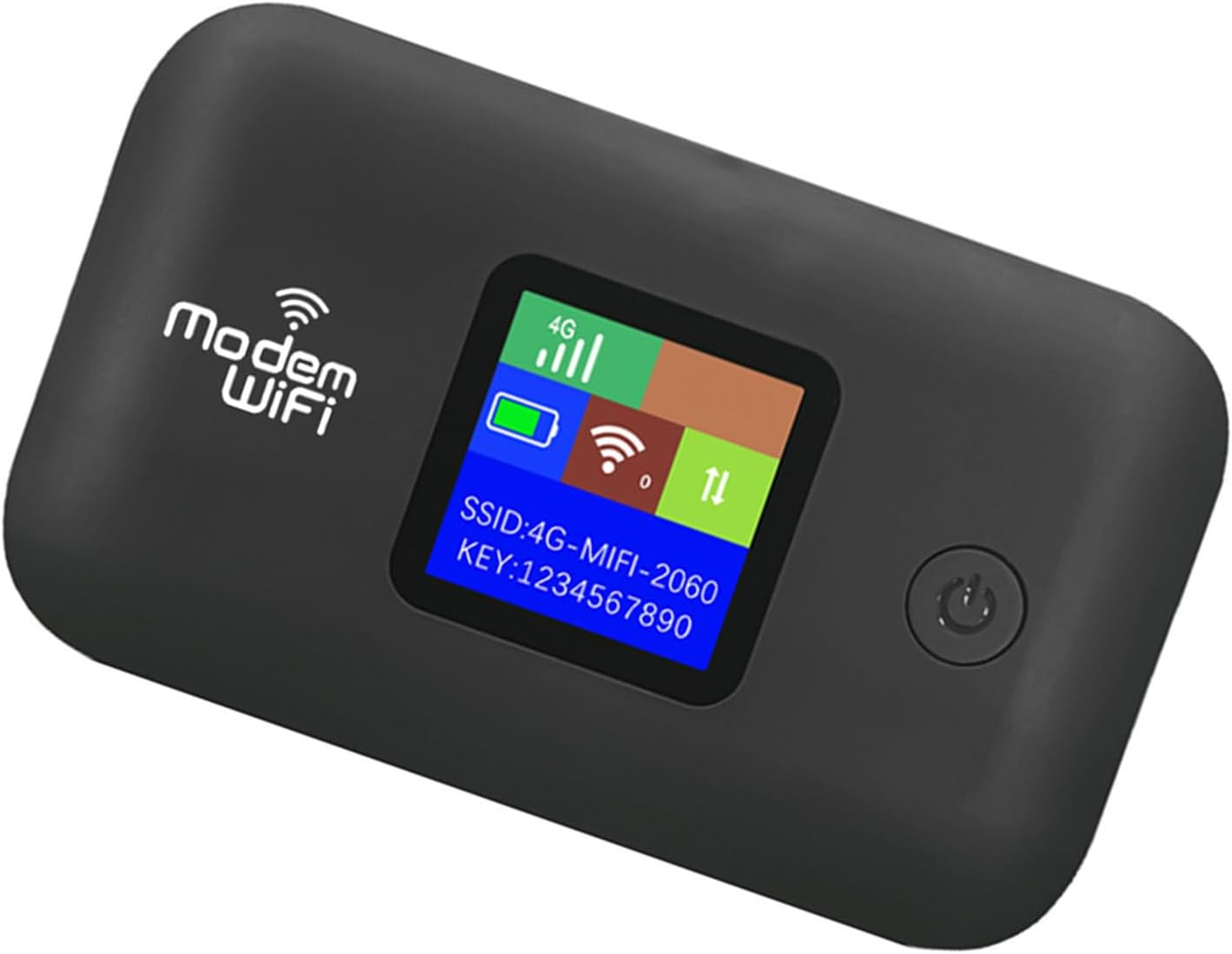 4G LTE Mobile Hotspot, Pocket Wifi Hotspot for Travel, Support up 10 Users, USB C Charging, SIM Card Router, B1 B3 B7 B20 B28 TDD B38 B40 B41, Secure Wireless Network Anywhere image number 1