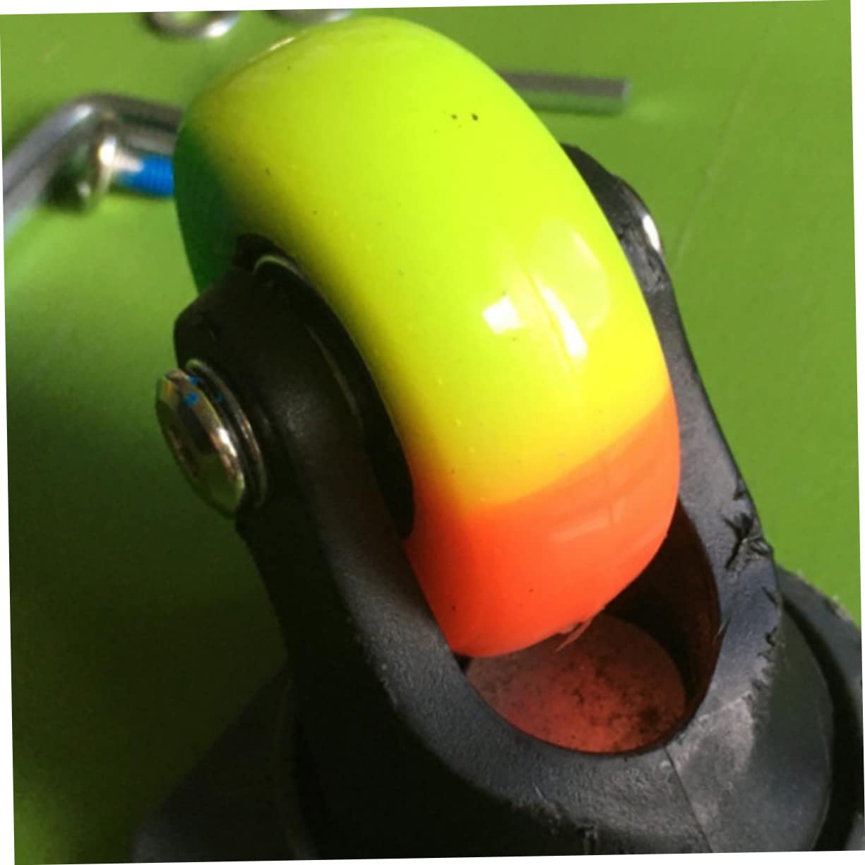 CHILDWEET 2Sets Mute Wheels for Suitcases Luggage Wheel Replacement Rubber Swivel Caster image number 2