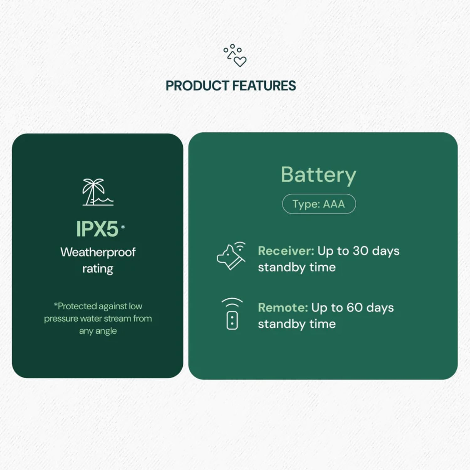 HW101 Remote Dog Training Collar (1 Dog) with Beep Tones, Vibration, Shock, Waterproof, Safe anti Barking Device for Dogs, Dog Bark Collar for Small Medium Large Dogs, Black & Grey image number 6