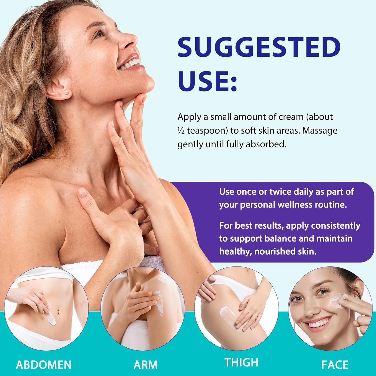 Progesterone Cream 120Ml, with Naturals Wild Yam & Dang Gui - Feminine Estrogen Hormonal Balance Cream, Hormone Care Moisturiser, Vegan Formula