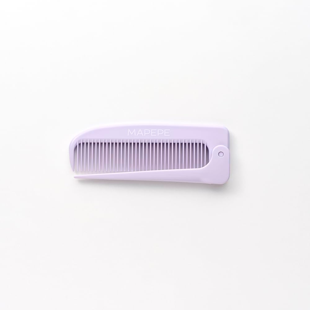 Mapepe Compact Pocket Comb (Pale Lilac) MAPEPE image number 1