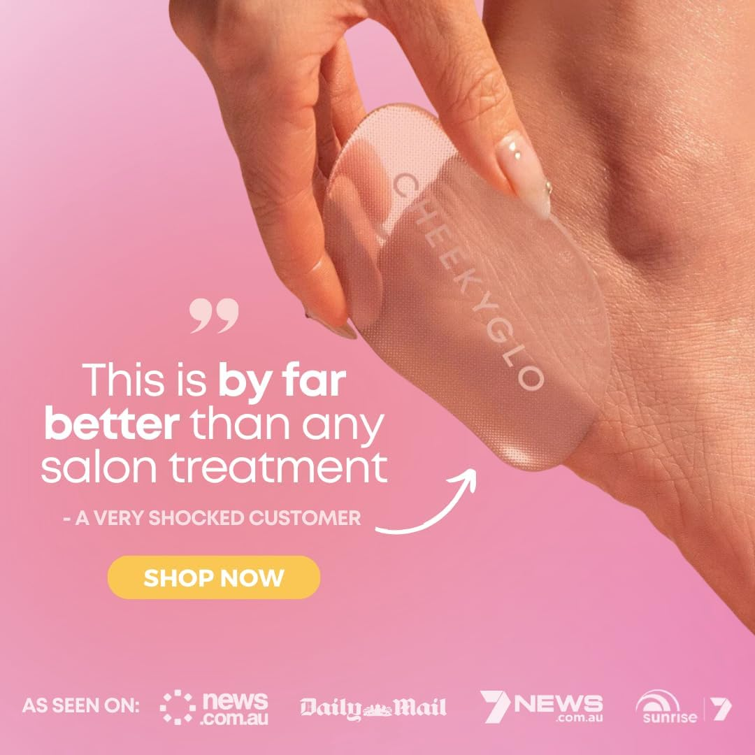 Cheekyglo Premium Glass Foot File (Sensitive) | Foot Exfoliator | Foot File | Glass Foot File | Foot Rasp | Nano-Glass Foot File | Callus Remover | the Original Tiktok Viral Glass Foot File