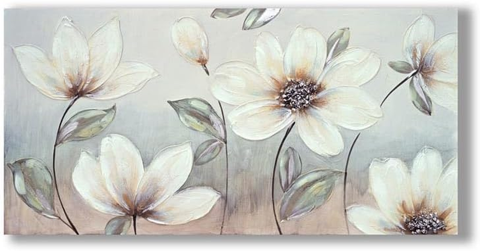 LYLAC PAINTING Floral Canvas Wall Art, 60 X 120 Cm