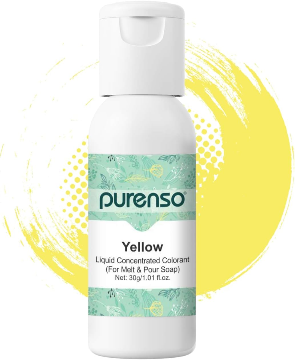 Purenso Select - Liquid Colorant - YELLOW (30G) for Melt & Pour Soap image number 2