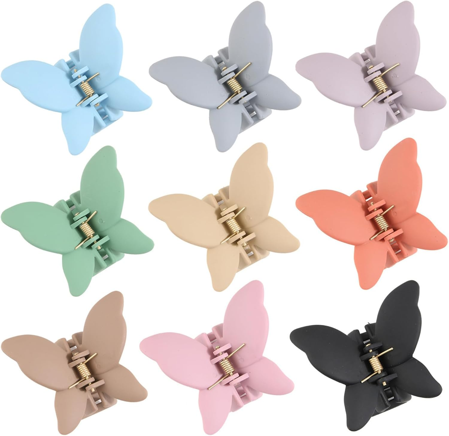 Butterfly Non-Slip Claw Clips Strong Hold Claw Clip for Medium Thick Hair Women Girls Hawaiian Hair Accessories (Hairclawbutterfly) image number 2
