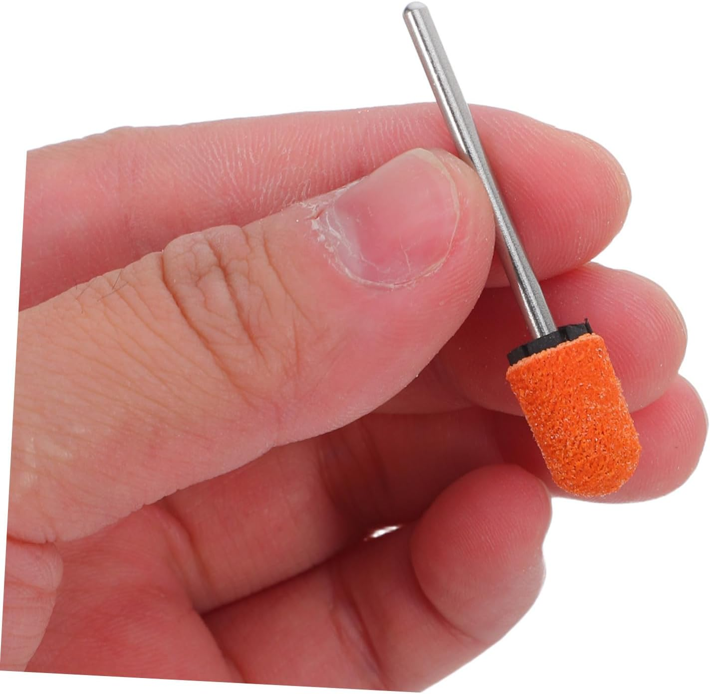 SAFIGLE 30 Sets Nail Files Sanding Belts Fine Grit Sanding Caps with Shaft for Manicure Pedicure Nail Sanding Tool Durable Portable Foot Care Home and Travel image number 5