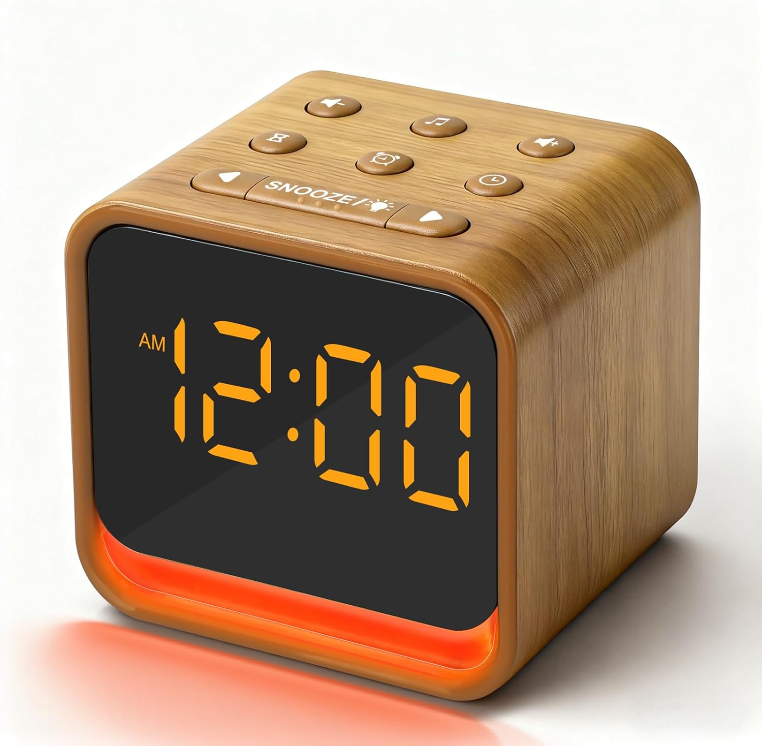 Omebel 2-In-1 White Noise Machine & Alarm Clock, 24 Soothing Sounds, 7 Color Night Light, Portable Sound Machine for Baby & Adult Sleep, Timer & Memory Function image number 1