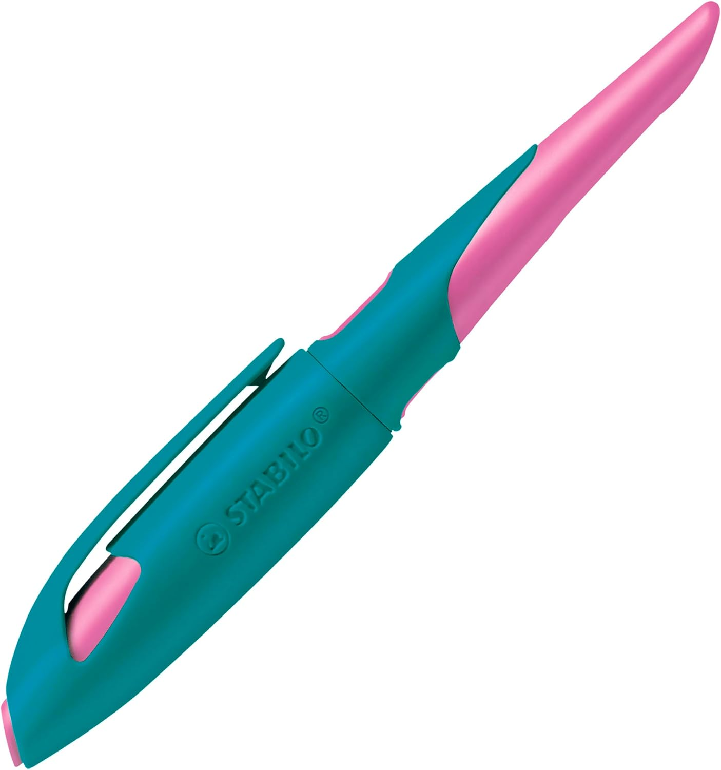 Ergonomic School Fountain Pen - STABILO Easybirdy a Nib Left Handed Berry/Pink