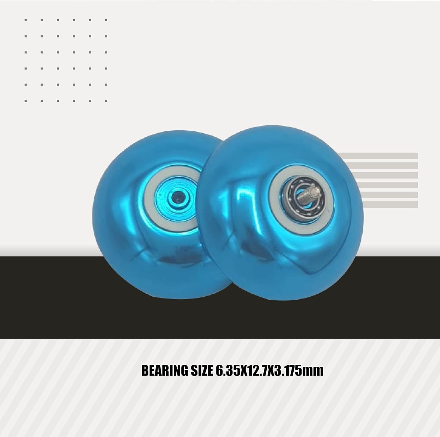 Yomega Maverick - Professional Aluminum Metal Yoyo for Kids and Beginners with C Size Ball Bearing for Advanced Yo Yo Tricks and Responsive Return + Extra 2 Strings image number 1