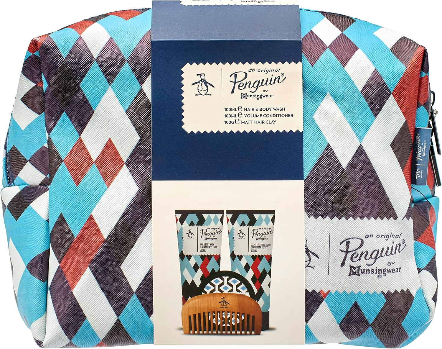 Opg 100 Ml Hair & Body Wash, 100 Ml Conditioner, Matt Hair Clay & Comb