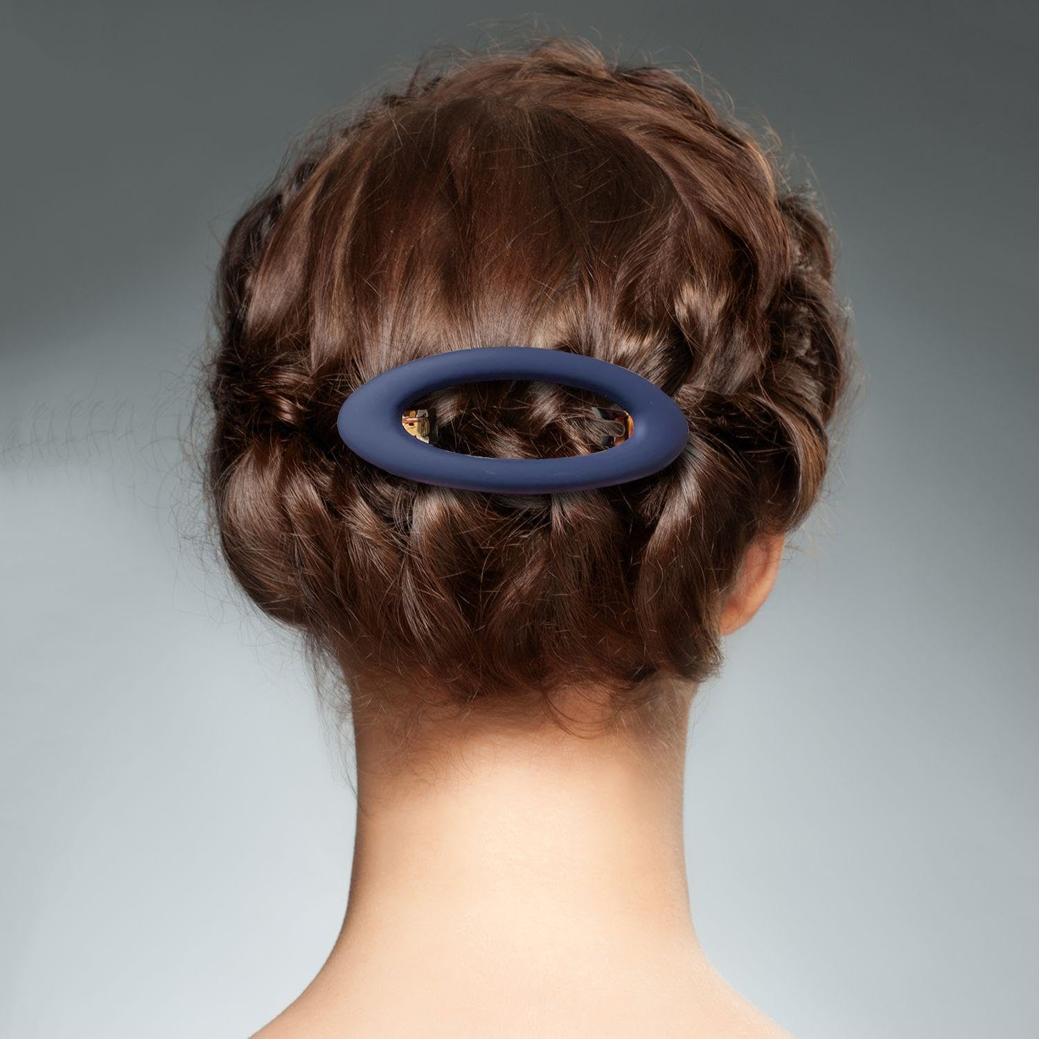 Pack of 4 Oval Hair Pins, Large Hair Pins, French Hairpins, Elegant Hair Pins, Cute Hair Accessories for Girls image number 1