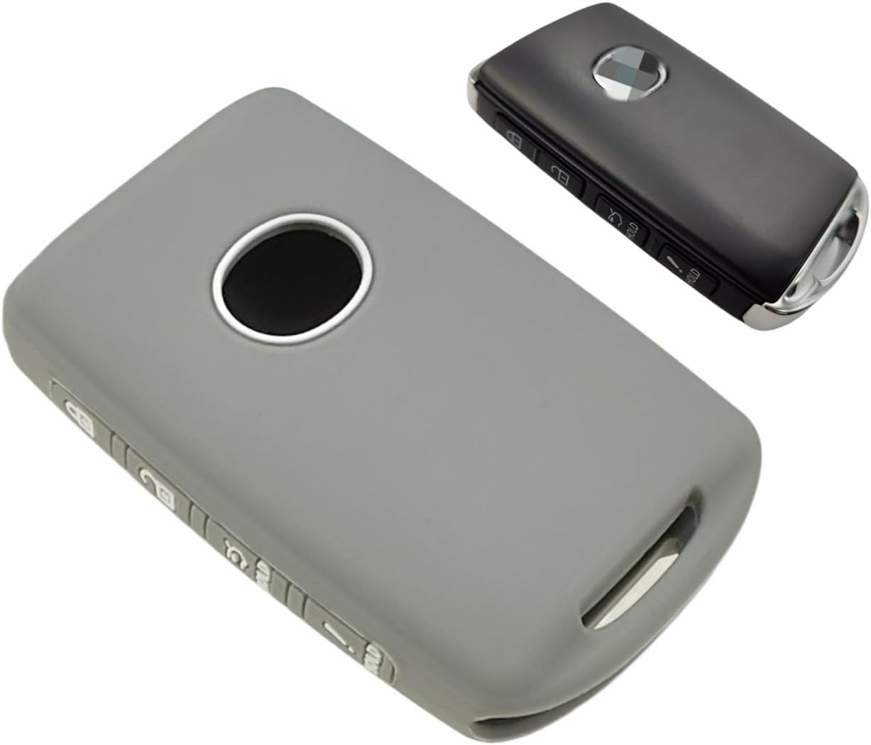 Silicone Rubber Key Fob Cover Compatible with 2019-2023 Mazda 3 6 CX-30 CX-5 CX-9 CX-50 WAZSKE11D01 662F-SKE11D01