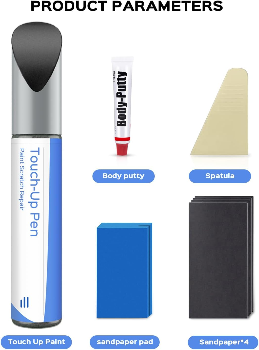 Modern Steel Metallic(Nh-797M) Touch up Paint Repair Kit Compatible with Honda - DIY Kit Exactly Matches Chips and Nicks image number 6