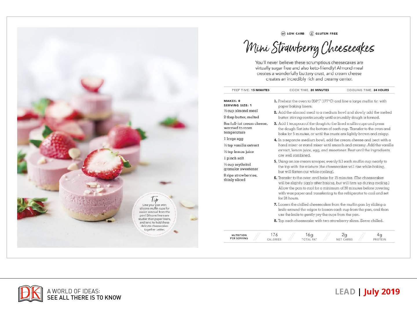 Keto Sweet Tooth Cookbook: 80 Low-Carb Ketogenic Dessert Recipes for Cakes, Cookies, Fat Bombs, Shakes, Ice Cream, and More image number 2