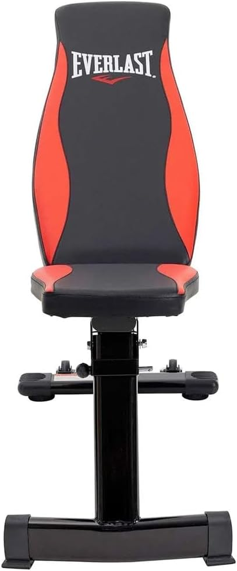 Everlast Adjustable Incline Bench, Black / Red