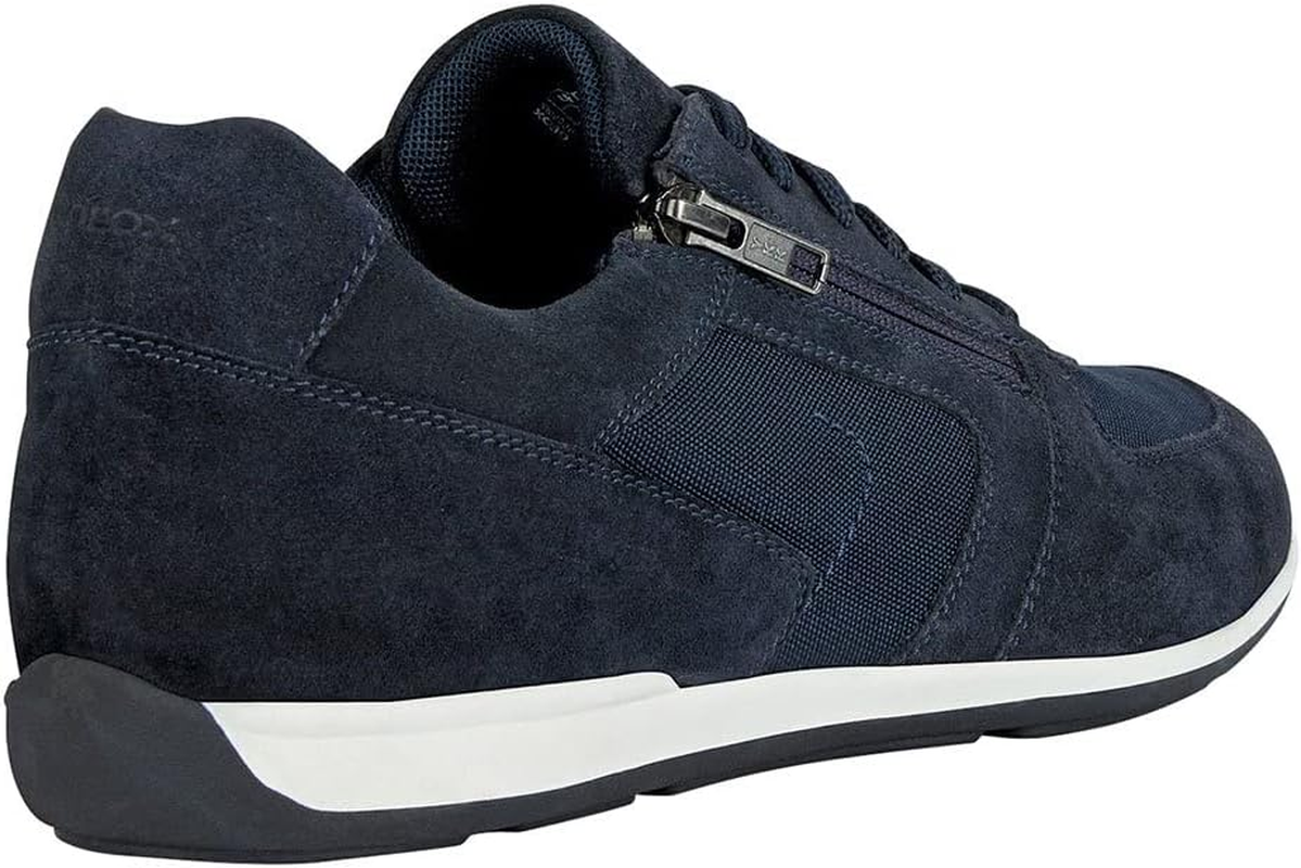 Geox Men'S U Ionio Trainers, Navy, 44 EU image number 1