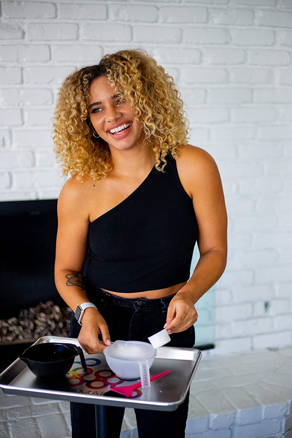 Framar Color Mixing Bowl with Cleaner (Pack of 2)