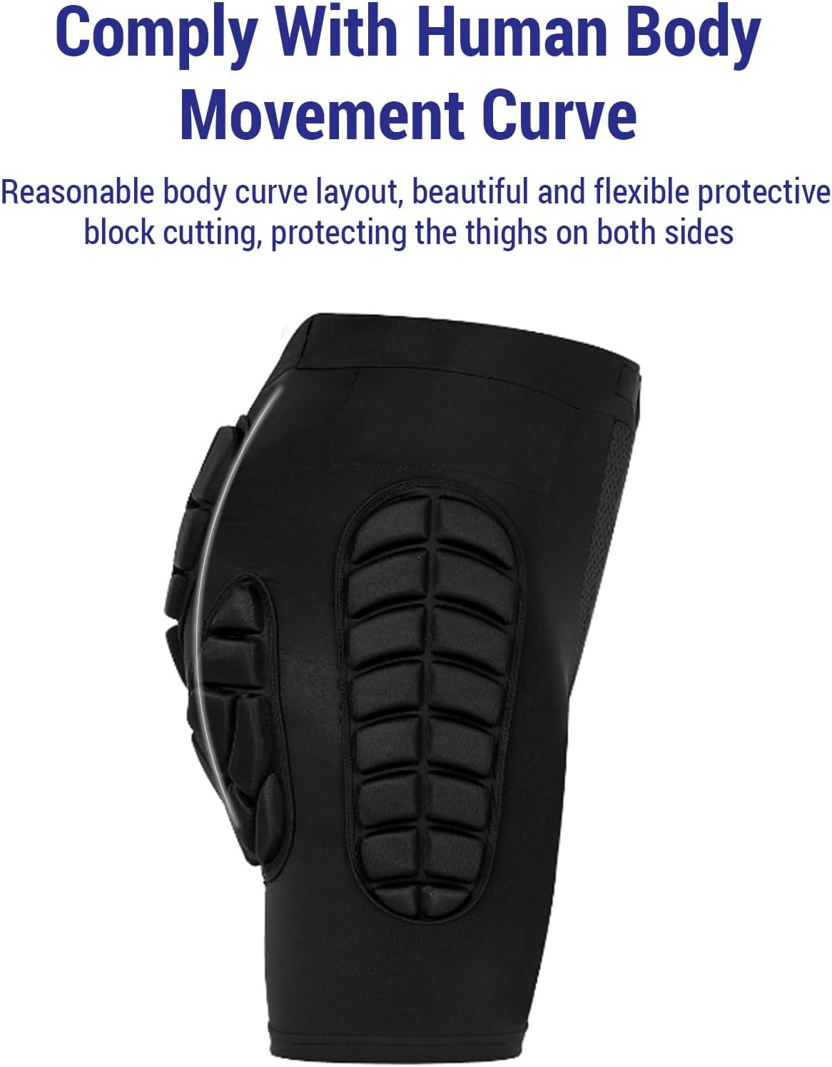 3D Padded Shorts Skateboarding Snowboarding Skiing for Women Men