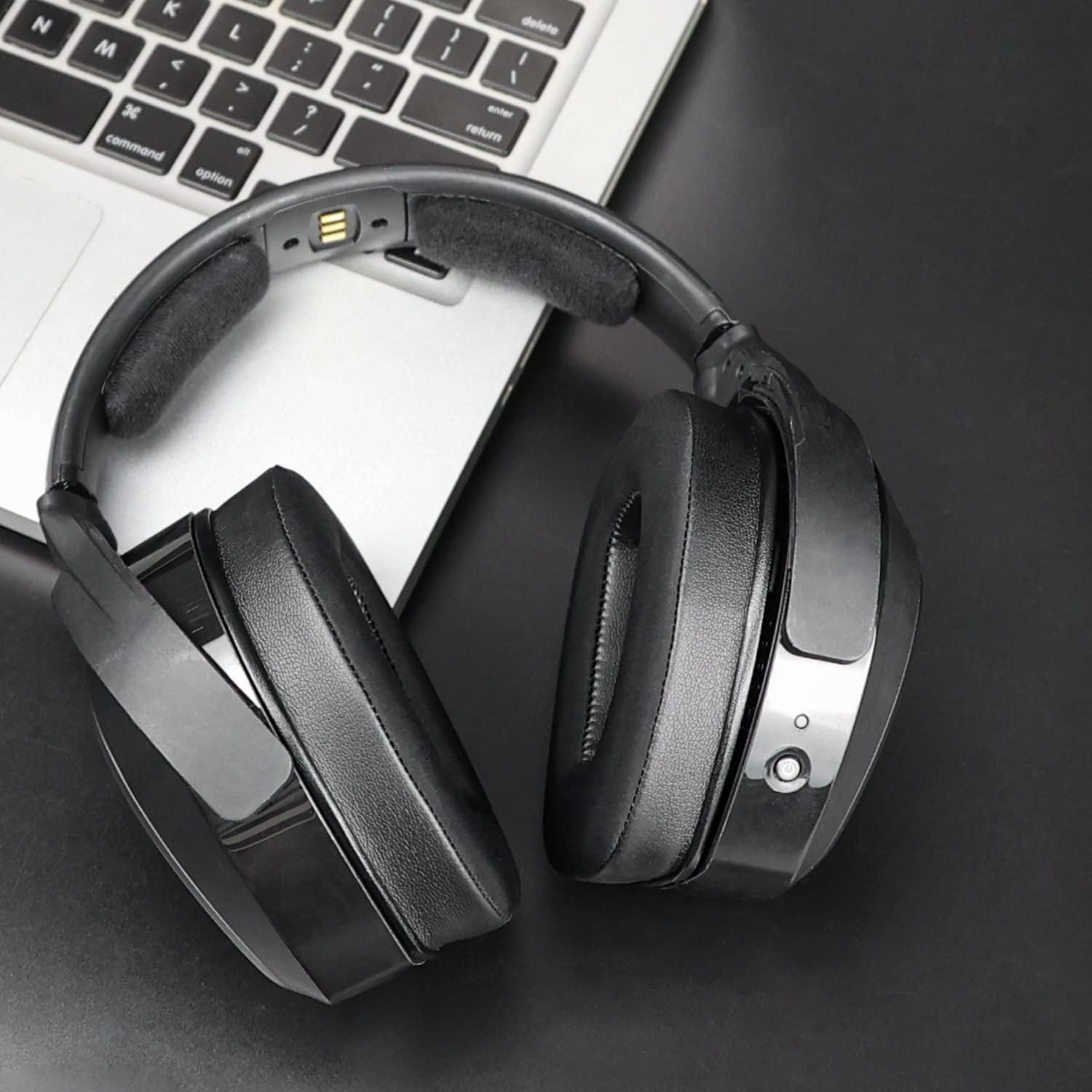 SOULWIT Cooling-Gel Earpads Replacement for Sennheiser RS165/TR165/RS175/TR175/RS185/TR185/RS195/TR195(RS/TR 165 175 185 195 RF), Ear Pads Cushions for HDR165/HDR175/HDR185/HDR195(HDR 195RF) image number 3