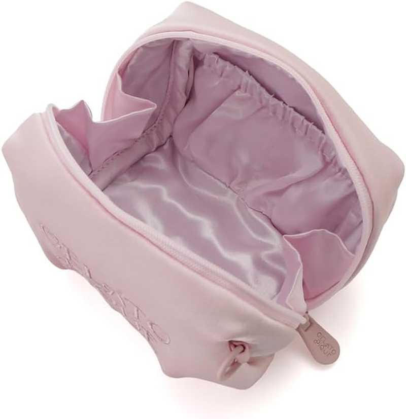 Satin Gathered Pouch PWGB255628SLVF - Silver, (Slv) image number 3