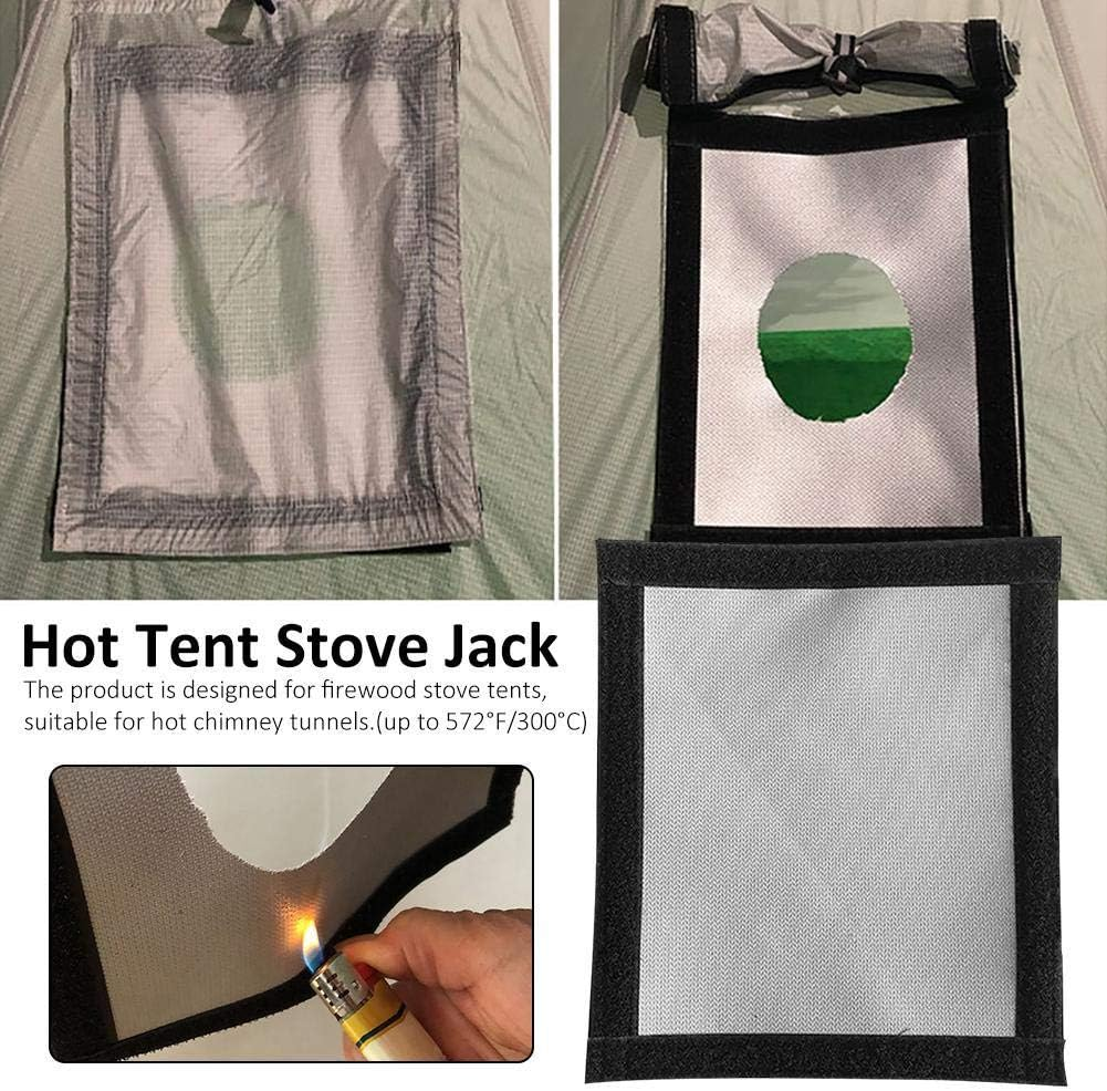 Hottent Stove Jack 20X23Cm Flame-Retardant Firewood Stove Furnace Pipe Fireproof Anti-Scald image number 3