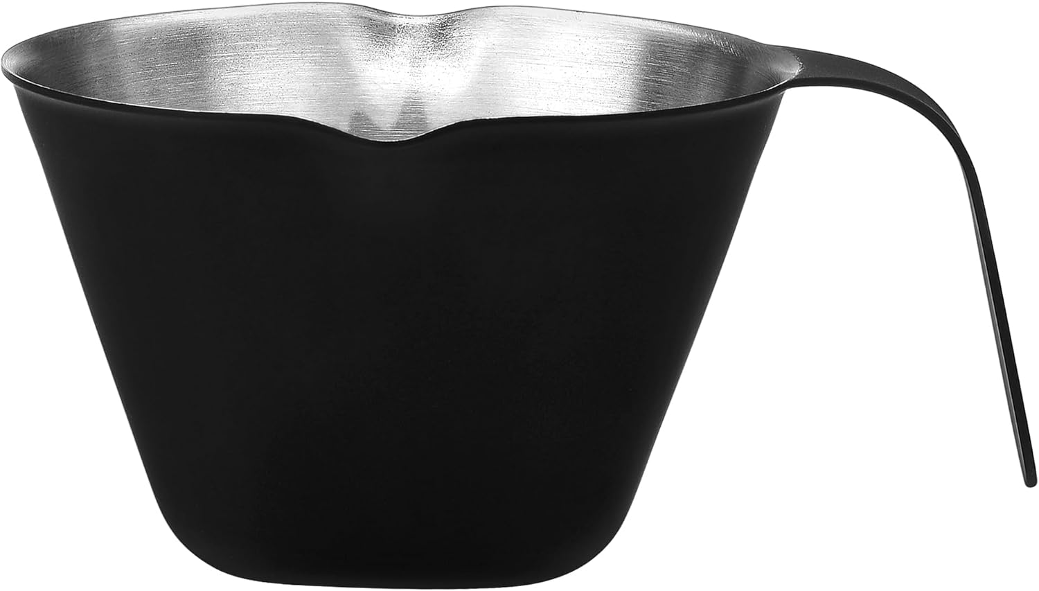 Normcore Espresso Measuring Cup, Espresso Shot Cups with Handle, Espresso Pouring Cup with Double Spout for Barista Tool Accessories, 1Mm Thick, 304 Stainless Steel, Matte Black image number 5