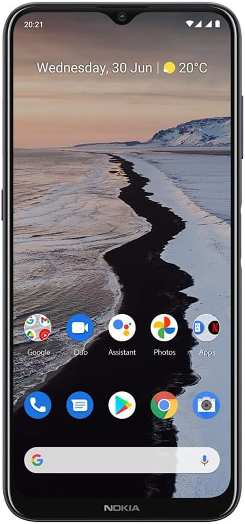 Nokia G10 Smartphone Scandinavian Design, Dual SIM, RAM 3GB, ROM 32GB, up to 3 Days Battery Life, Improved 6.5 Inch Display, Triple Camera with AI Modes, Android 11 - Night image number 4