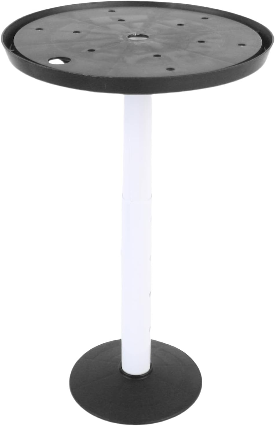 ASHATA 2 Sets Adjustable Height Plant Inserts with Drainage Hole Planter Filler Risers for inside Flower Pot Container (Black) - Green image number 3