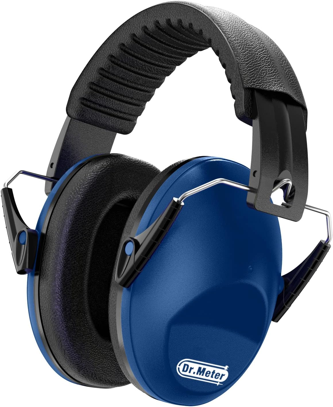 Dr.Meter Ear Muffs for Noise Reduction 27NRR Noise Cancelling Headphones for Kids with Adjustable Head Band, EM100 Hearing Protection Earmuffs for Football Game, Concerts, Air Shows - Dark Blue image number 4