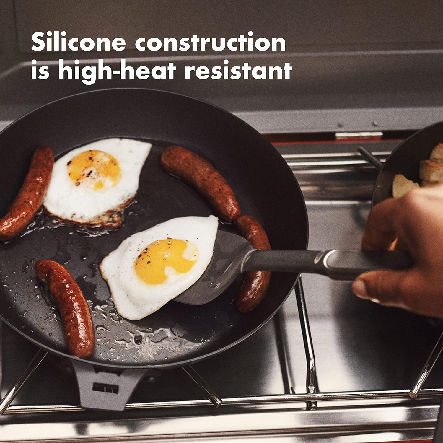 OXO Outdoor Silicone Camp Stove Turner, 33.6 Cm X 7.3 Cm image number 4