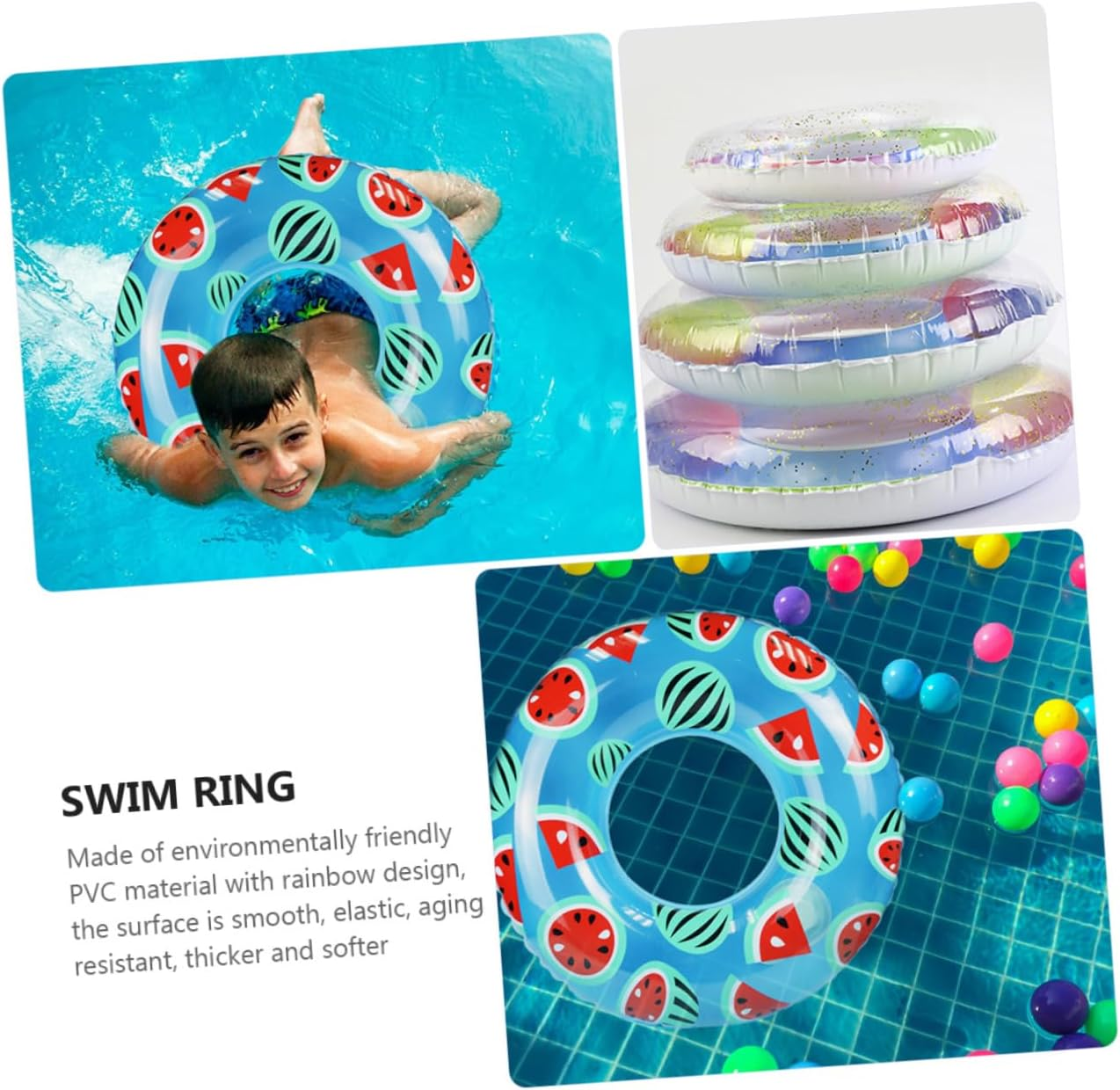 ERINGOGO Swimming Pool Ring Storage Bag Inflatable Ring Leakproof and for Adults and Boys and Girls
