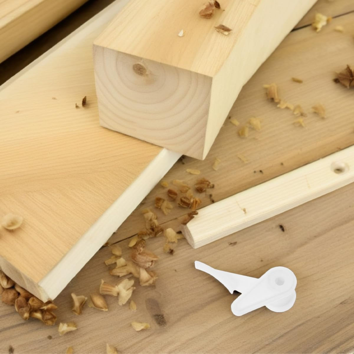 DOITOOL 20 Pcs Lamp Shade Clips and Parts Lamp Holder and Recessed Lighting Accessories Stable Fixation with Minimalist Design Compatible Light Hardware image number 5