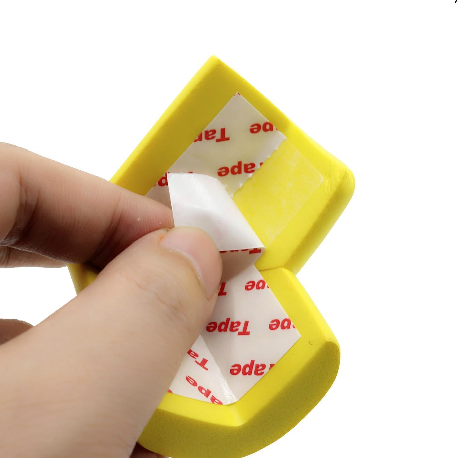 Father'S Day 20 Pack Corner Protector Baby, Table Corner Protectors for Kids Guards for Furniture Corner Protectors Proof Covers Baby Safety (Black,White,Wood,Beige,Gray Each4) - 20Pcs-Black,White,Wood,Beige,Gray image number 5