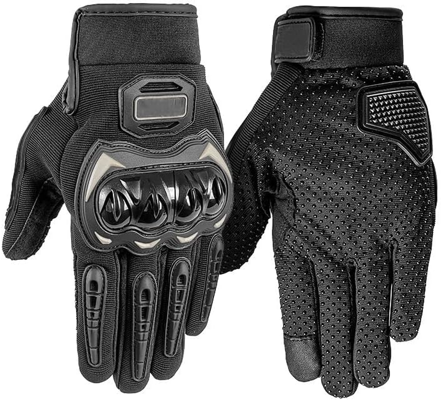 Full Finger Touchscreen Motorcycle Gloves for Men and Women - Ideal for BMX, ATV, MTB Riding, Road Racing, Cycling, Climbing, and Motocross