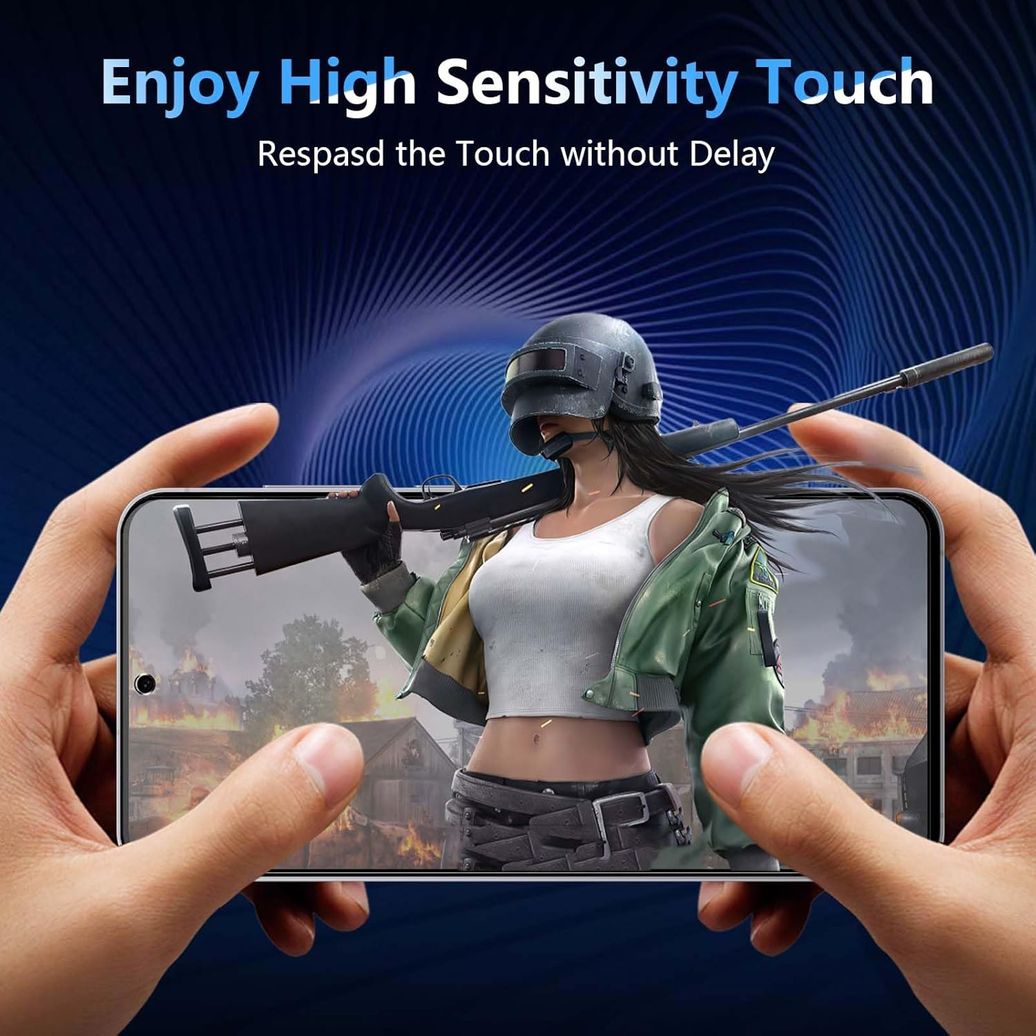 Liilaa Matt Privacy Screen for Samsung Galaxy S25 FE with Fingerprint Detection, Pack of 2 Matte anti Spy Privacy Screen Protector, Anti-Fingerprint Anti-Glare Privacy Film image number 2