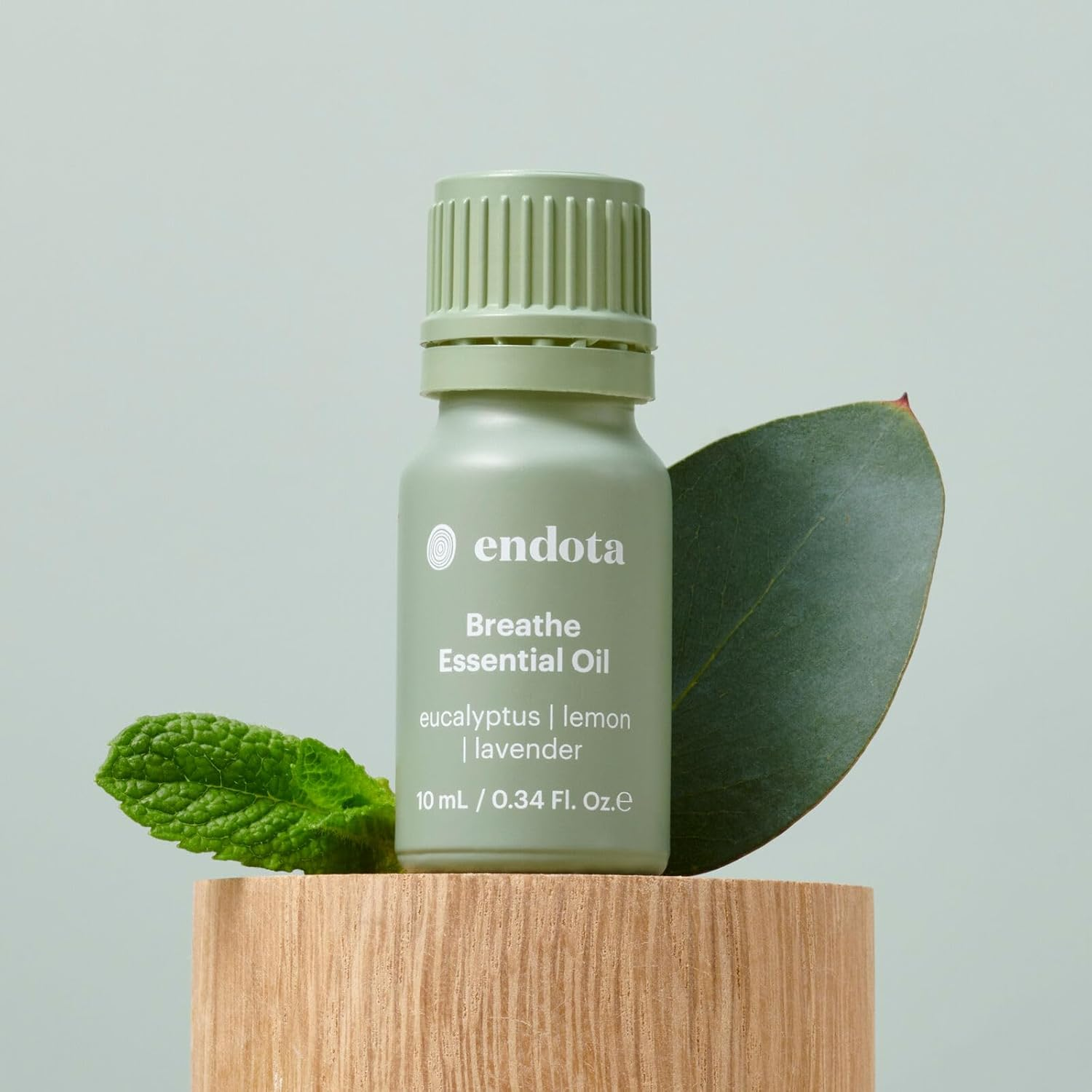 Endota Live Well Breathe Essential Oil 10 Ml, a Pure Essential Oil Blend Encouraging Relief and Relaxation. image number 1