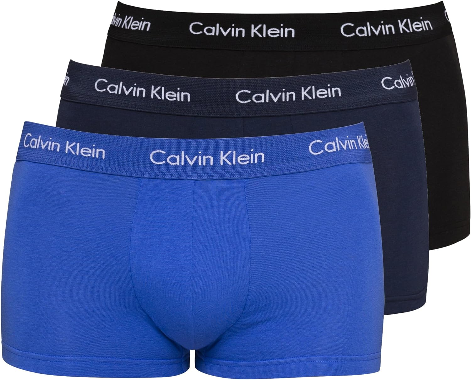 Calvin Klein Men'S Cotton Stretch Low Rise Trunk 3 Pack