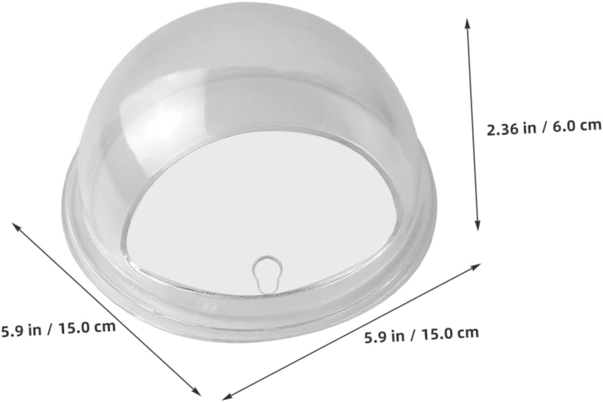 Wall Mounted Fish Bowl Flower Pot Clear Acrylic Bubble Vase for Aquatic Pets Decorative Plant Holder for Home Office Versatile Hanging Planter Comfortable Habitat for Fish image number 2