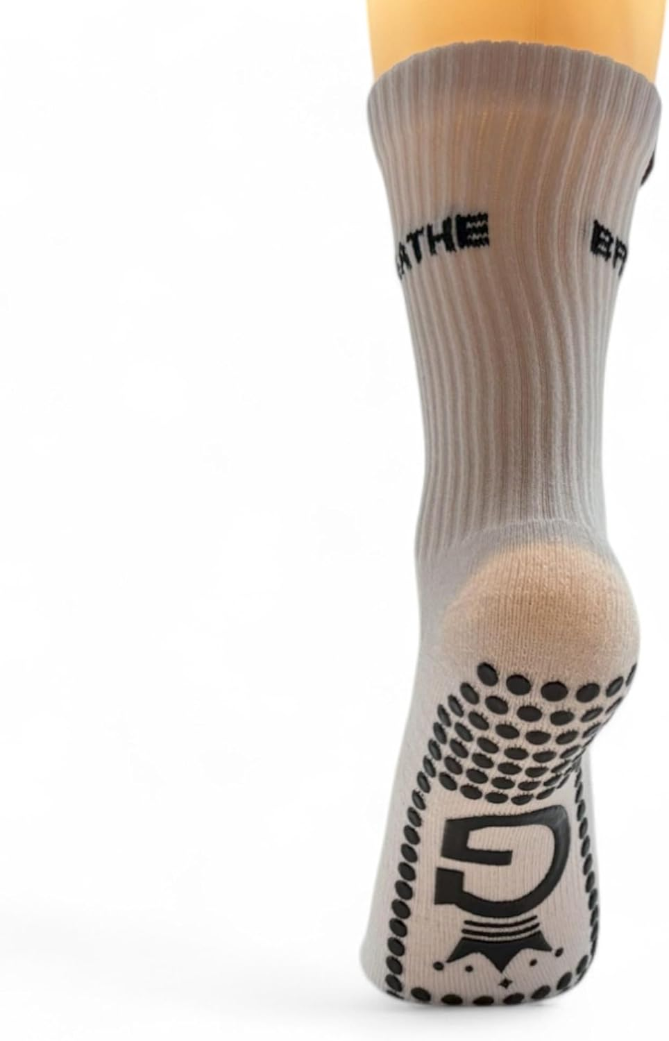 Pilates Grip Socks Yoga Socks with Grips for Women, Non-Slip Athletic Socks for Ballet, Dance, Workout. - Light Pink image number 2