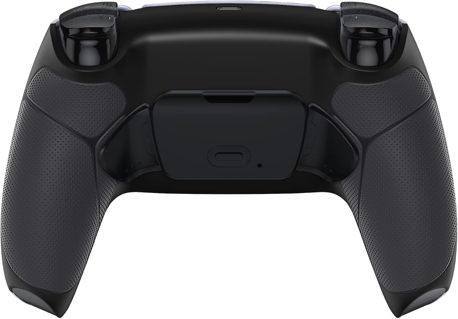 Extremerate Black Rubberized Grip Programable Rise V3 Remap Kit for PS5 Controller BDM-030 040 050, Upgrade Board Redesigned Bottom Shell Back Buttons Attachment for PS5 Controller - NO Controller - Black image number 4