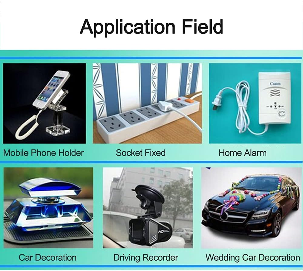 Daseeme Acrylic Sided Adhesive Sticker 10Mm 3 Meters Car Auto Tape Heavy Duty Mounting Tape Clear Weatherproof Heat Resistance Industrial Outdoor Tape